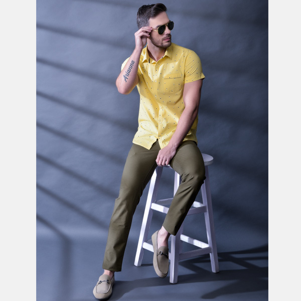 Buy Men Charcoal Smart Slim Fit Solid Formal Trousers online  Looksgudin